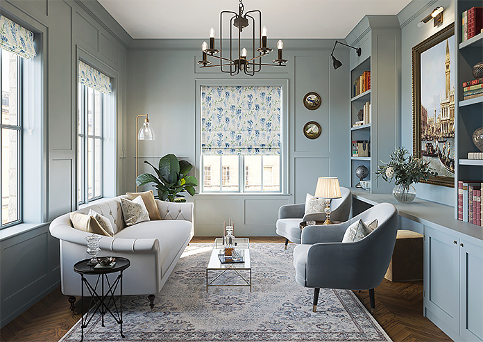 Wisteria Silk, Dream - Roman Blind - Image 8